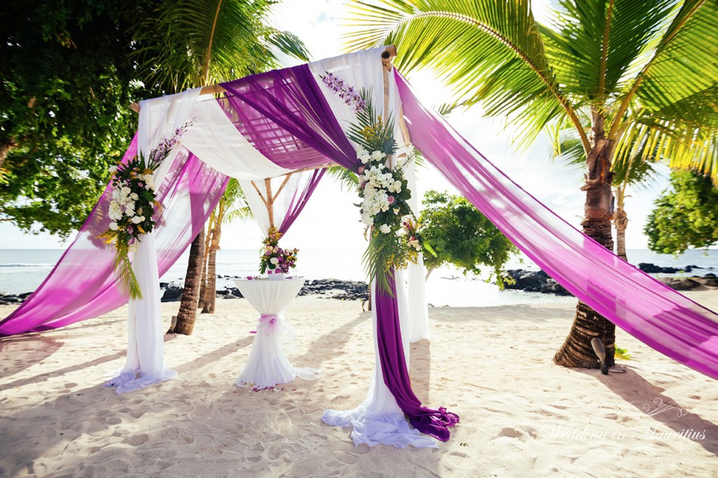 свадьба в тропическом стиле