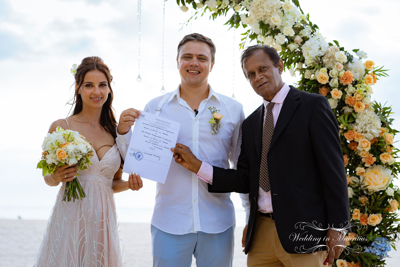 Wedding in Mauritius Виктория и Антон - 19.01.19